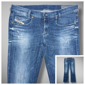 Diesel Women's Blue Boot Cut Jeans